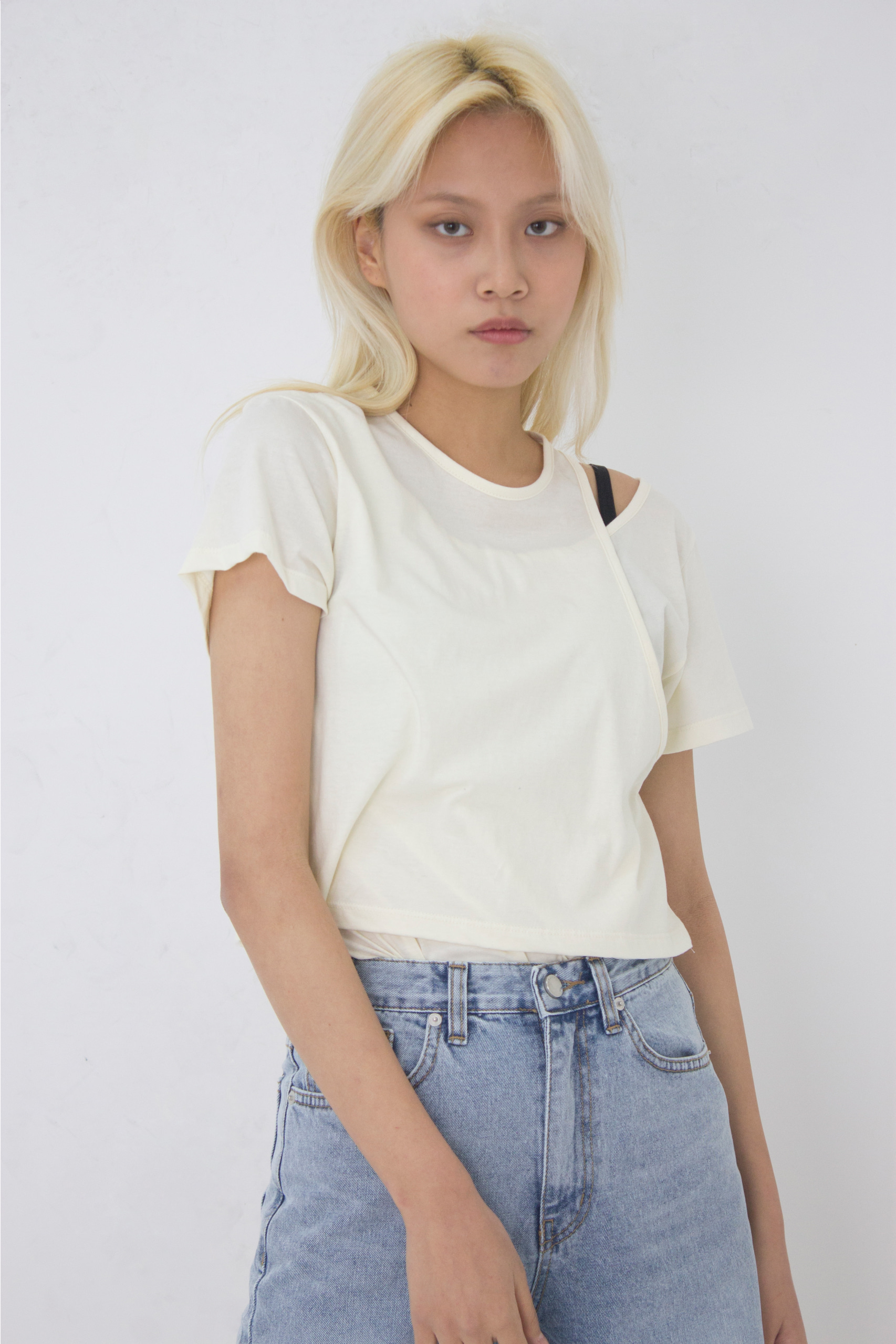 Layered T-shirt (2 color)
