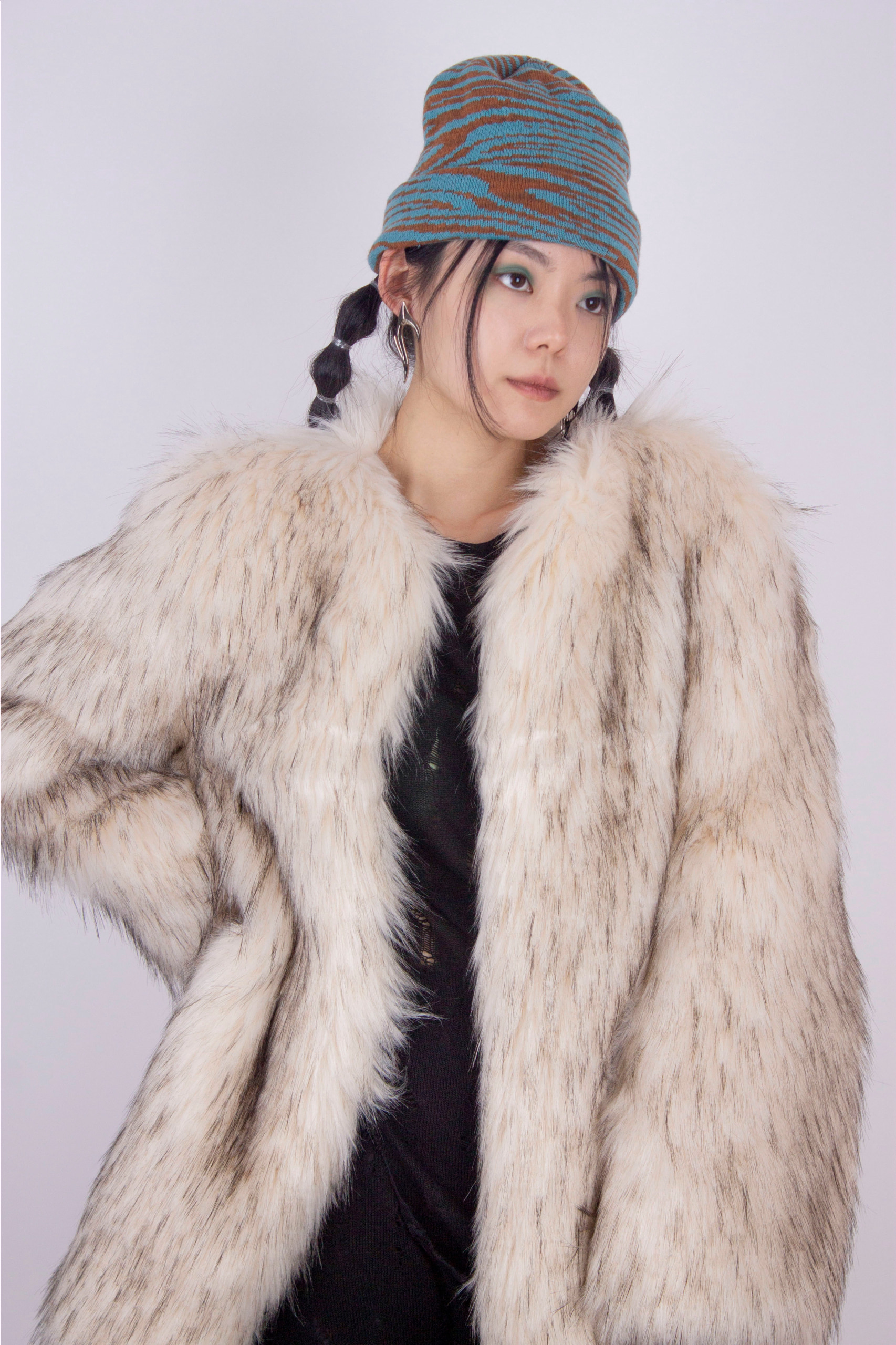 Basic Fur Jacket (2 color)