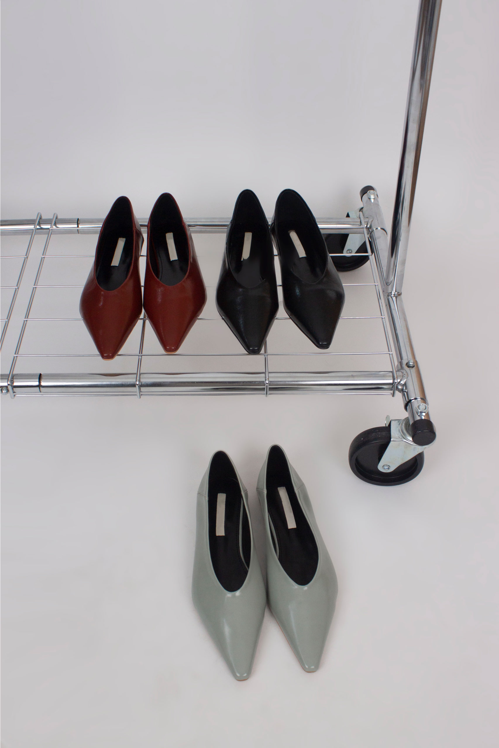 Stiletto Flat Shoes (3color)