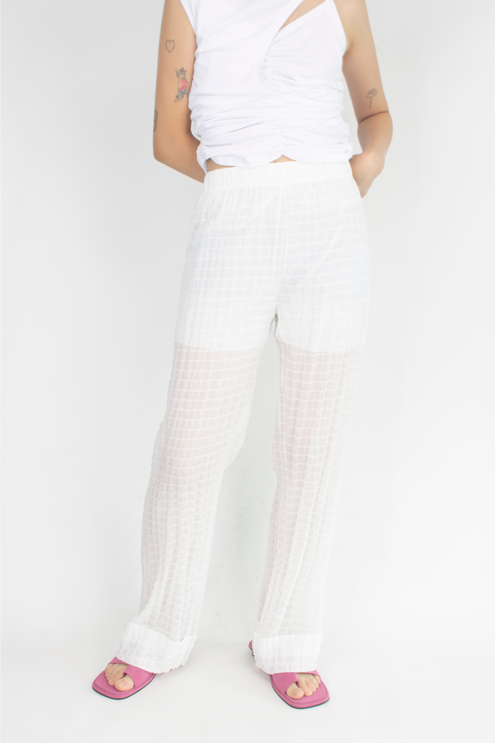 See-through Pants (2 color)
