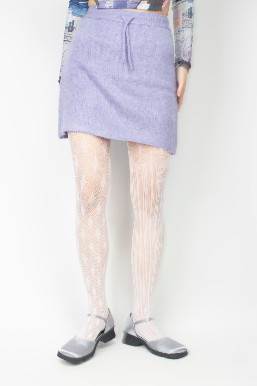 Unbalance Lace Stocking (2 color)