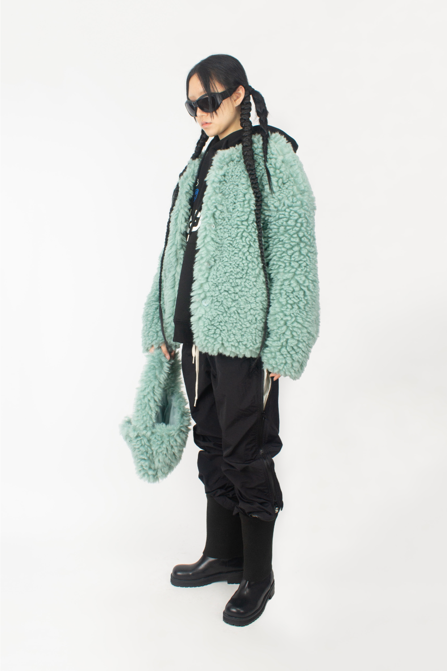 Teddy Fur Jacket, Bag (2 color)
