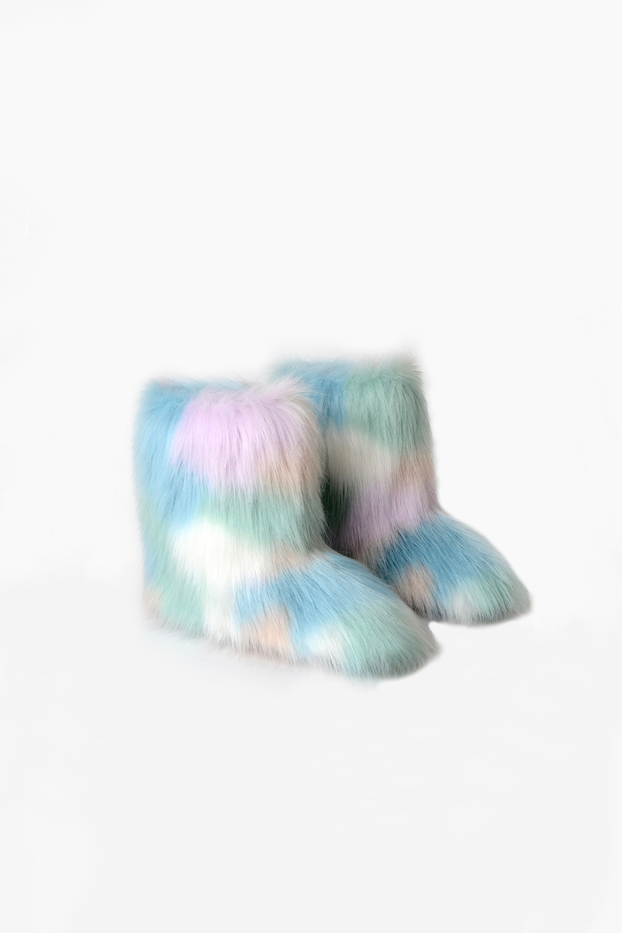 Faux Fur Hat, Boots (8 color)